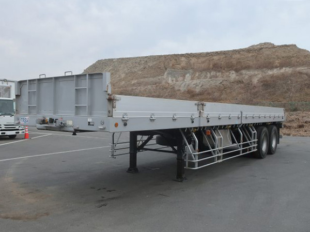 [Vehicle for lease rental only] 2010 Nippon Treks 2-axle semi-trailer with a maximum load capacity of 20 tons 