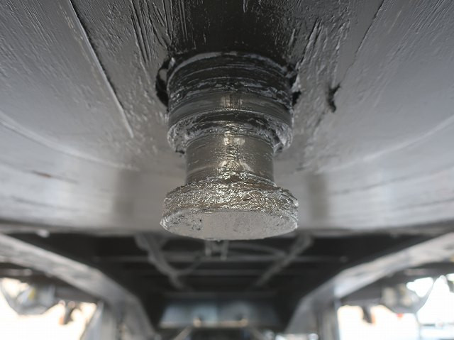 中古トレーラー 日本フルハーフ 3軸 アルミブロック平トレーラー