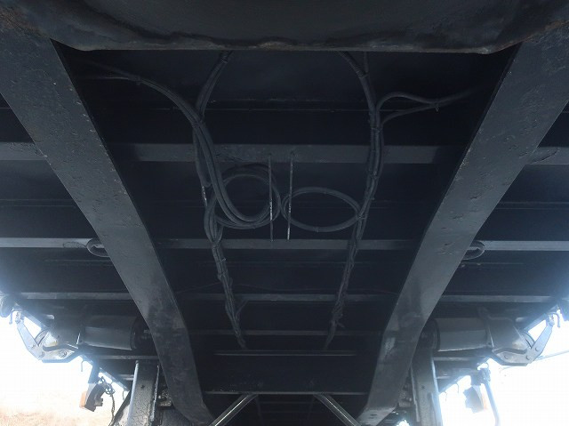 中古トレーラー 日本フルハーフ 3軸 アルミブロック平トレーラー