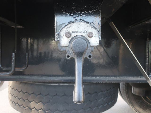 中古トレーラー 日本フルハーフ 3軸 アルミブロック平トレーラー