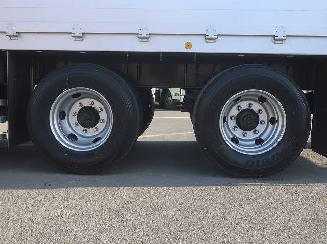 中古トラック 日本フルハーフアルミブロック平トレーラー ＃20