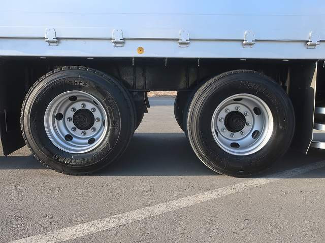 中古トラック 日本フルハーフアルミブロック平トレーラー ＃21