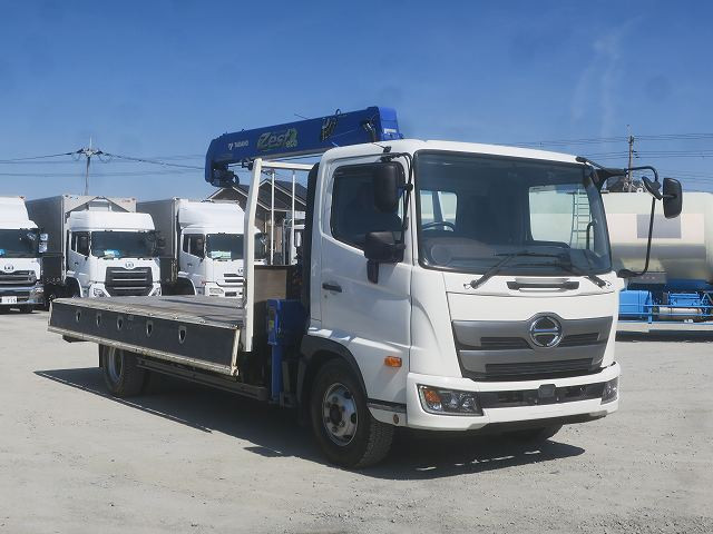 中古トラック 日野クレーン付平ボディ ＃2