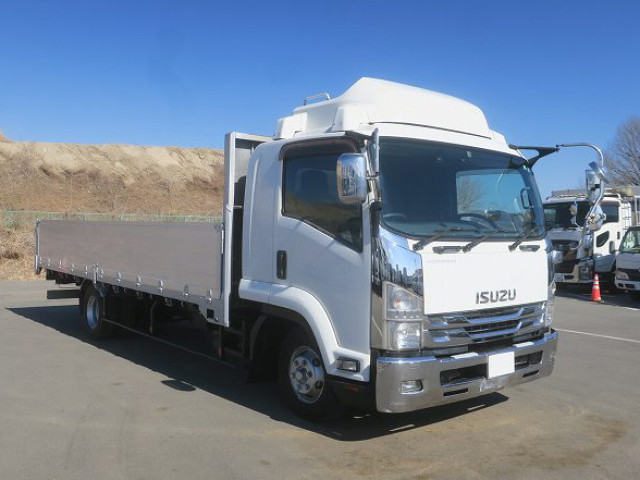 中古トラック いすゞ フォワード中型 平ボディアルミブロック