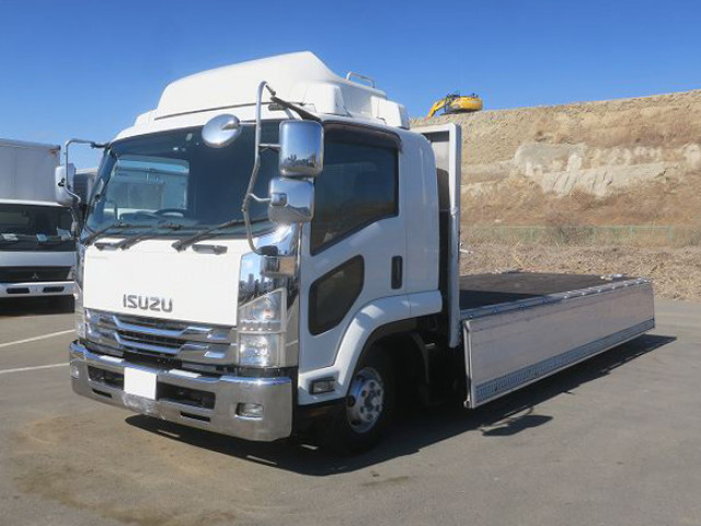 中古トラック いすゞ平ボディアルミブロック ＃5