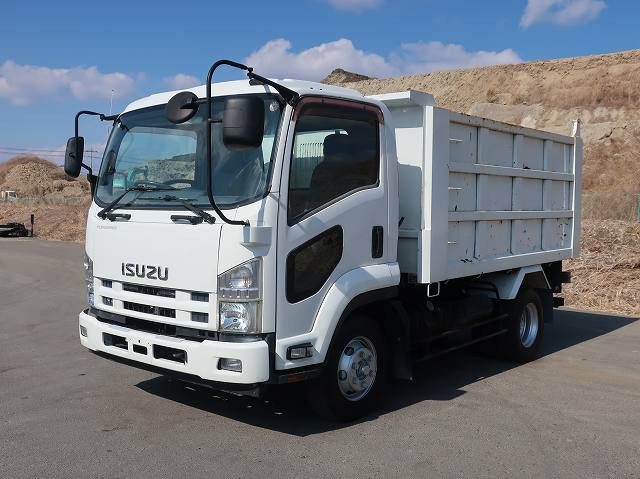2013 Isuzu Forward Medium-Deep Dump Truck, ShinMaywa, No-Sand Specification, Approximately 120,000km on the Meter