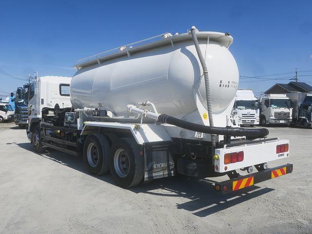 中古トラック 日野 プロフィア 22トン粉粒体運搬車