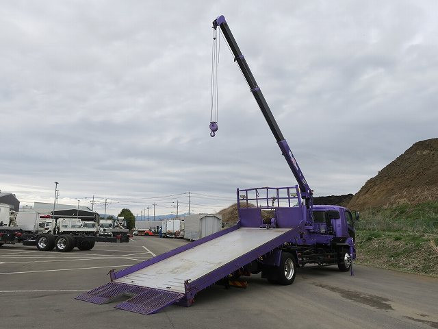 中古トラック 三菱ふそうクレーン付セーフティーローダー ＃6