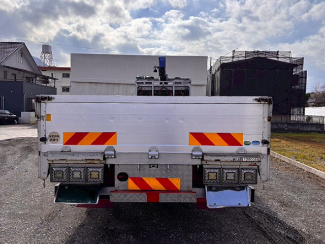 中古トラック 三菱ふそうクレーン付き平ボディ ＃5