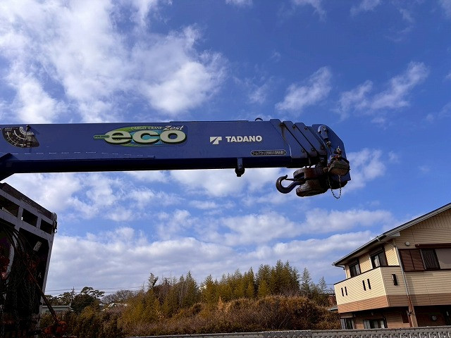 中古トラック 三菱ふそうクレーン付き平ボディ #8