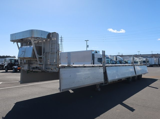 中古トラック トレクスアルミブロック平トレーラ ＃5