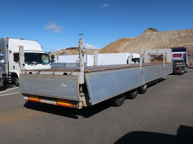 中古トラック トレクスアルミブロック平トレーラ ＃6