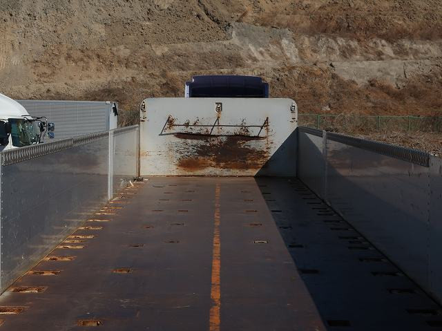 中古トラック トレクスアルミブロック平トレーラ ＃8