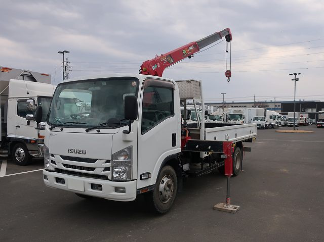 中古トラック いすゞクレーン付平ボディ ＃13