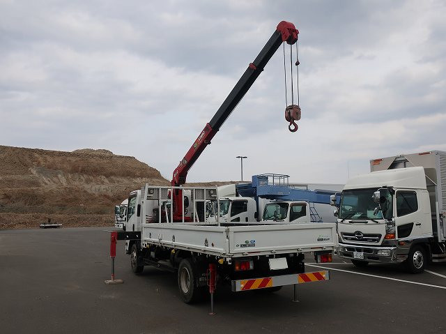 中古トラック いすゞクレーン付平ボディ ＃16