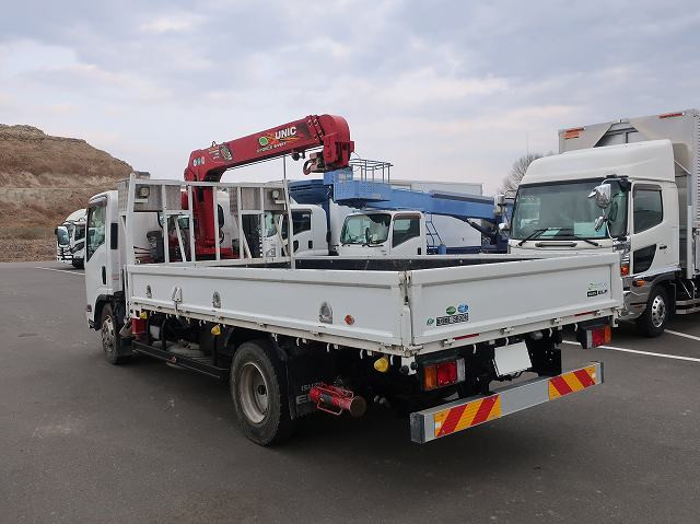 中古トラック いすゞクレーン付平ボディ ＃5