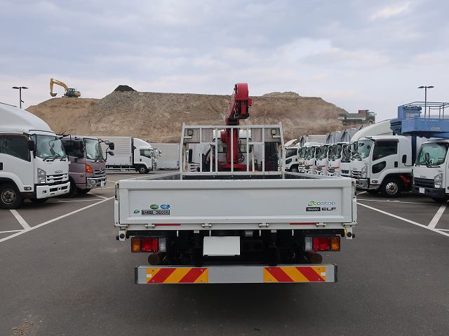 中古トラック いすゞクレーン付平ボディ ＃6