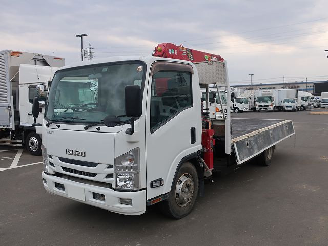 中古トラック いすゞクレーン付平ボディ ＃7