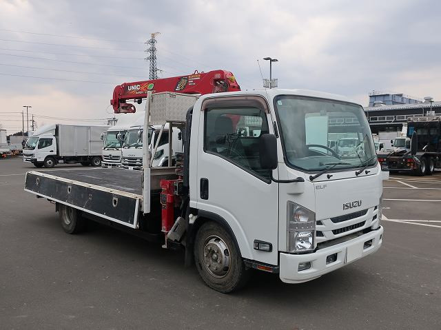 中古トラック いすゞクレーン付平ボディ ＃8
