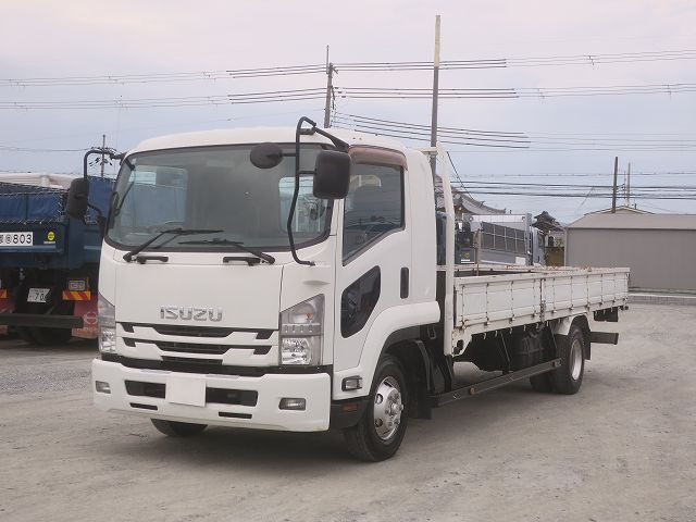 [Lease/Rental Only Vehicle] 2016 Isuzu Forward Medium Flatbed Truck, 3-Way Opening, 6200 Standard ★Easy Rent Package Applied!★