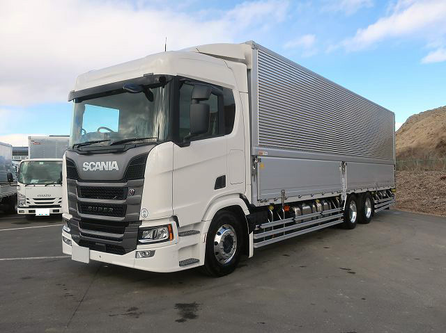 中古トラック スカニアアルミウィング