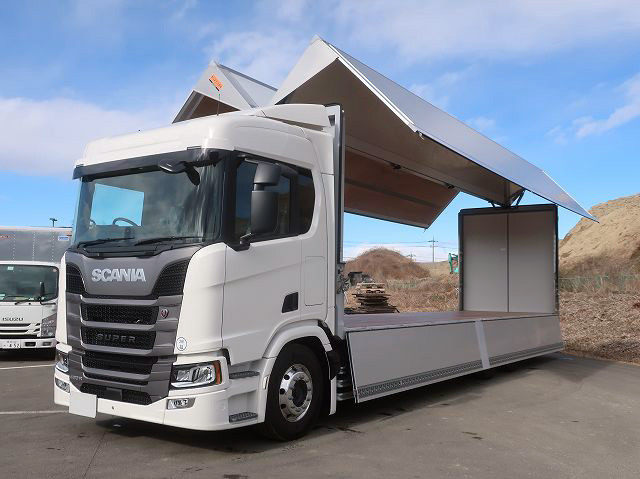 中古トラック スカニアアルミウィング ＃5