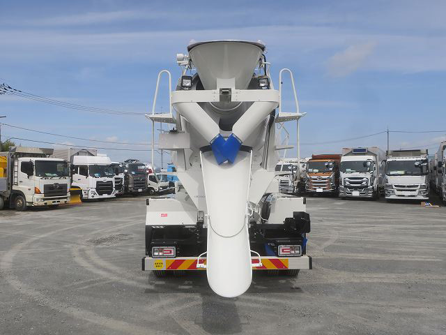 中古トラック 日野コンクリートミキサー車 ＃5
