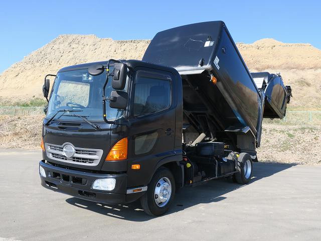 中古トラック 日野 レンジャー 中型パッカー車