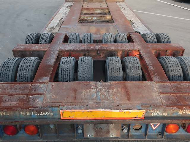 中古トラック 日野重機運搬トレーラー ＃7