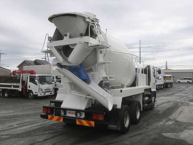 中古トラック 日野コンクリートミキサー車 ＃3