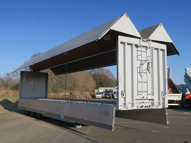 中古トラック 東急 3軸 ウィングトレーラー