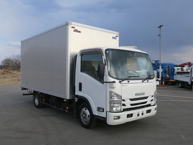 中古トラック いすゞ エルフ 2tアルミバン