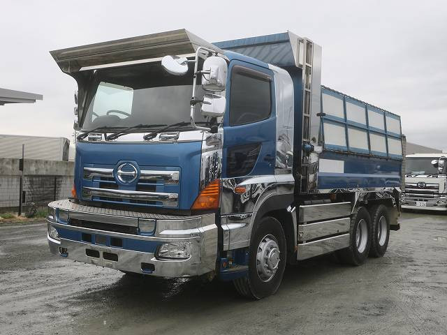 平成28年式 日野 プロフィア 大型ダンプ 新明和 5100ボディ 2デフ リターダ 380馬力 昇降バンパー★R9年3月迄車検付★