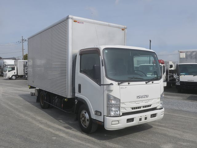 中古トラック いすゞ エルフ 3tアルミバン