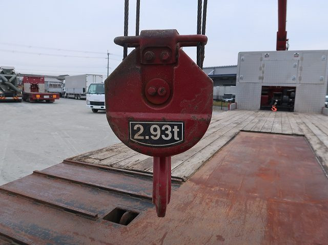 中古トラック 三菱ふそう スーパーグレート 大型クレーン付セルフローダー