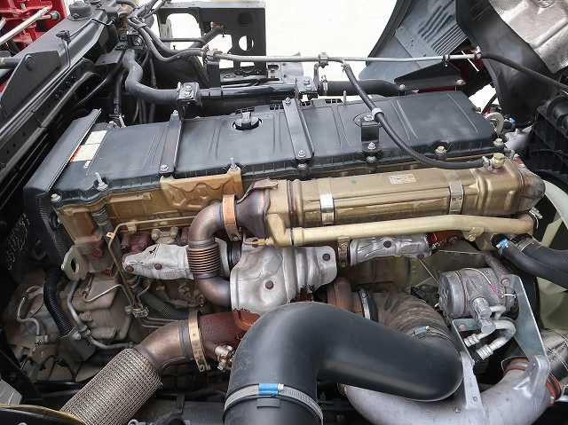 中古トラック 三菱ふそうクレーン付セルフローダー ＃14