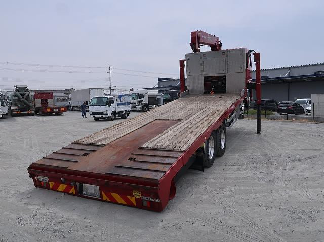 中古トラック 三菱ふそうクレーン付セルフローダー ＃8