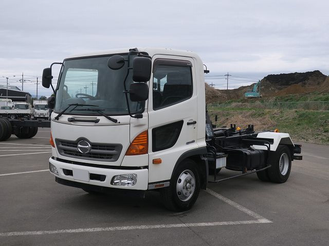 平成28年式 日野 レンジャー 中型フックロール 極東 ★メーター実走行約10万km/車検令和8年12月迄★