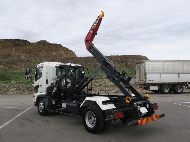 中古トラック 日野 レンジャー 中型フックロール