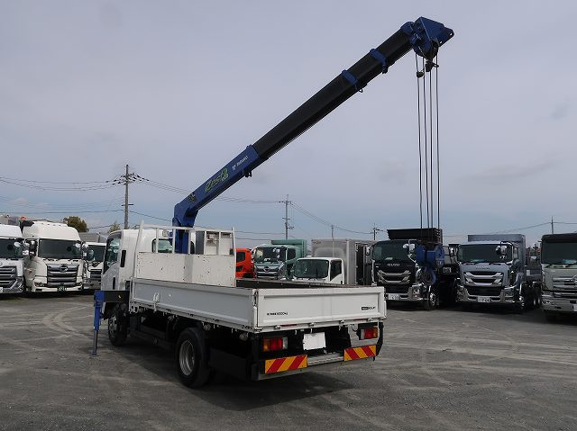 中古トラック いすゞクレーン付平ボディ ＃4