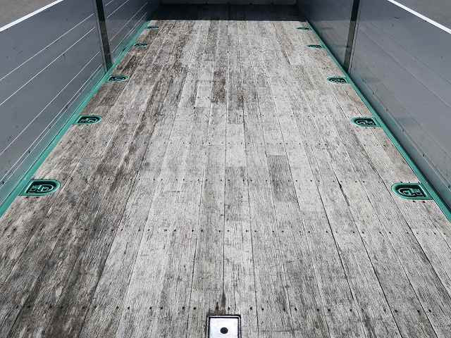 中古トラック 日野平ボディアルミブロック ＃11