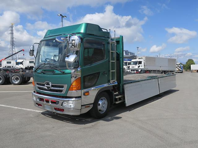 中古トラック 日野 レンジャー 中形平ボディアルミブロック