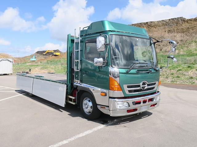 中古トラック 日野平ボディアルミブロック ＃7