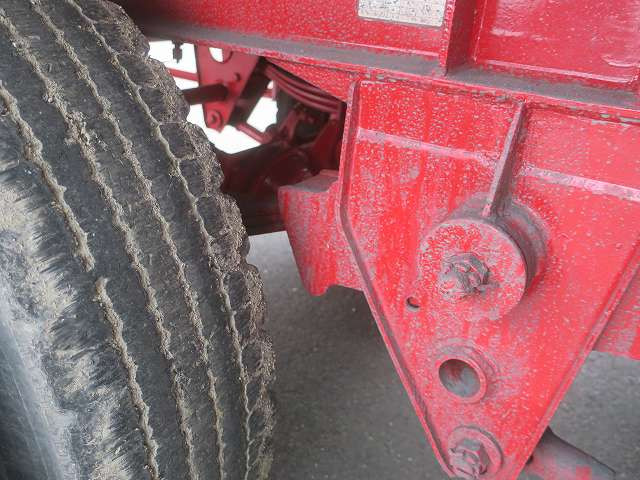 中古トレーラー エコロジーボックス 3軸 スクラップ運搬トレーラー