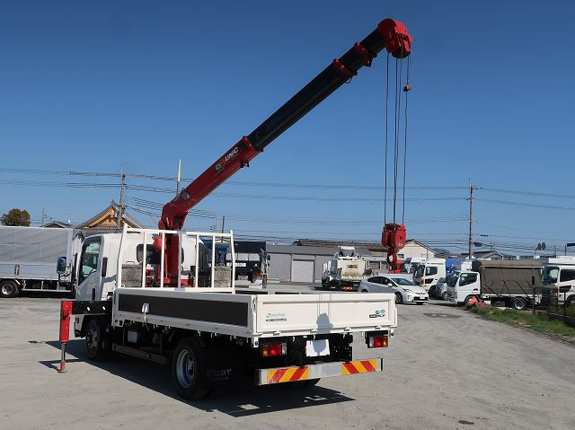 中古トラック いすゞクレーン付平ボディ ＃4