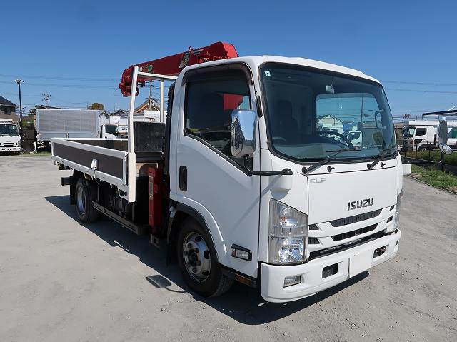 中古トラック いすゞクレーン付平ボディ ＃9