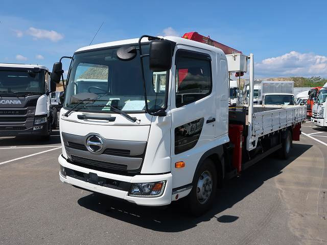 中古トラック 日野クレーン付
