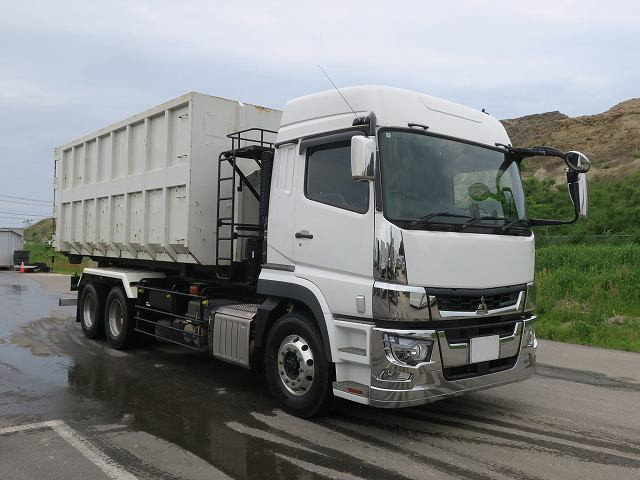 中古トラック 三菱ふそう脱着装置付コンテナ専用車 ＃2