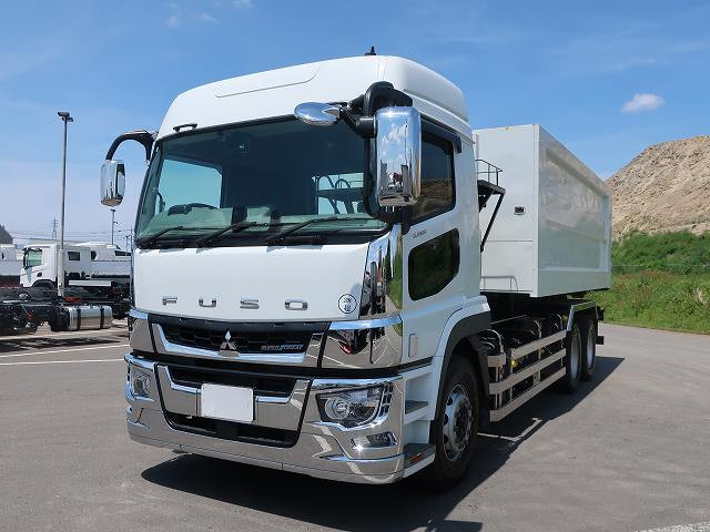 中古トラック 三菱ふそう脱着装置付コンテナ専用車