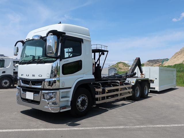 中古トラック 三菱ふそう脱着装置付コンテナ専用車 ＃9